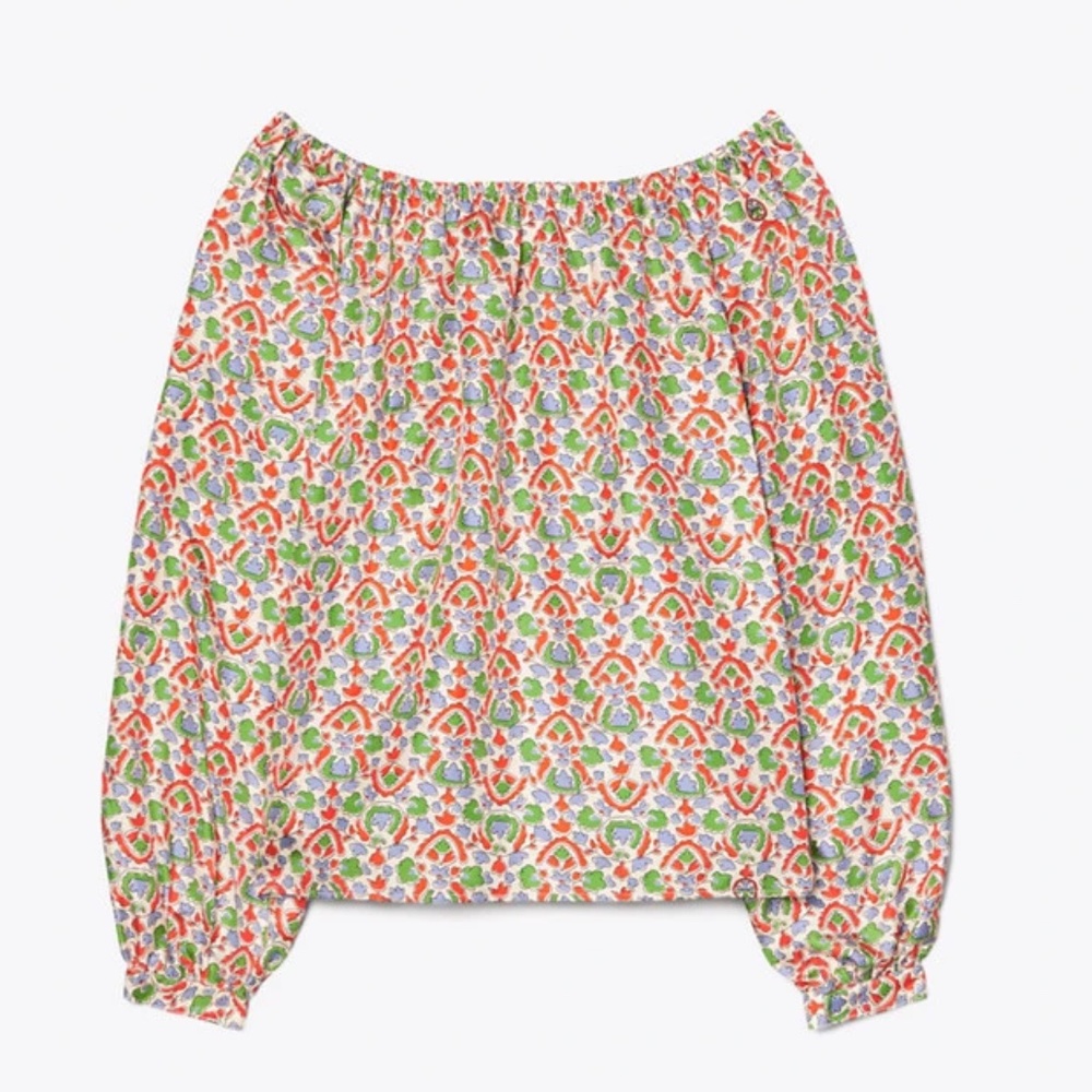 Printed Off The Shoulder - Legacy Paisley